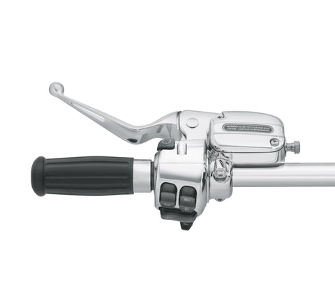 Harley-Davidson 41700263D Chrome Clutch Bracket and Master Cylinder Reservoir Kit