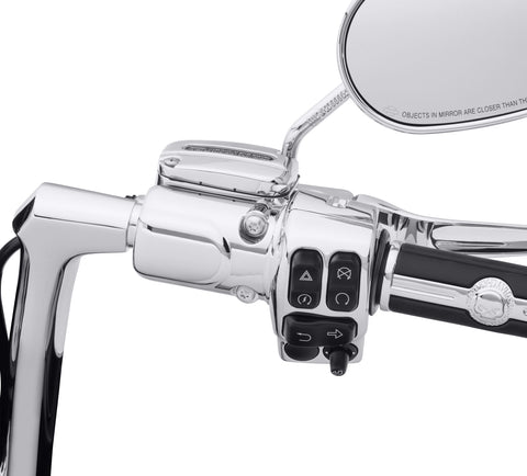 Kit support d'embrayage chromé et réservoir de maître-cylindre Harley-Davidson 41701019