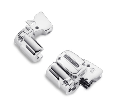 Harley-Davidson 41701019 Chrome Clutch Bracket & Master Cylinder Reservoir Kit