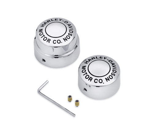 Harley Davidson 41704-09 Harley-Davidson Motor Co. Rear Axle Nut Covers KIT-COVER,RR AXLE NUT,H-D,DYNA