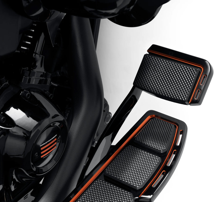Harley Davidson 50600511 Kit de plaquettes de frein Adversary Large, BRK PDL, LARGE, ADVERSARY, BLK/ORN