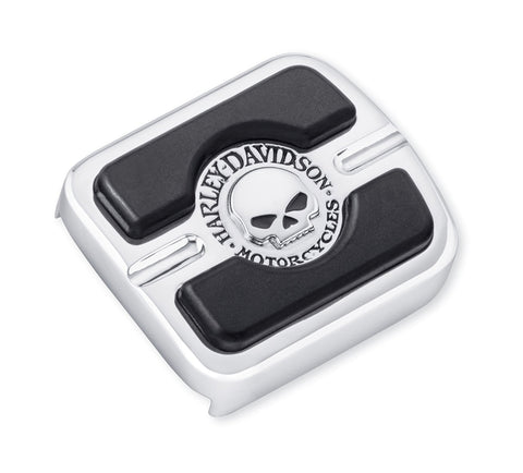 Harley Davidson 42710-04 Willie G Skull Small Kit de plaquettes de pédale de frein, PÉDALE DE PIED SKULL SMALL