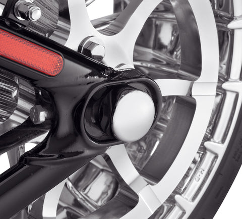 Harley Davidson 43000051 KIT Couvre-écrous d'essieu arrière - AXE, ÉCROU, CVRS, CHRM, RR, FXSB