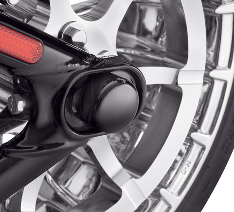 Harley Davidson 43000052 KIT Couvre-écrous d'essieu arrière-AXE, ÉCROU, CVRS, BLK, RR, FXSB,