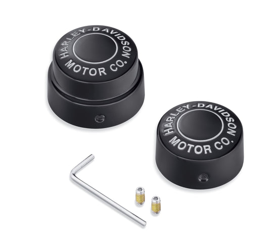Harley Davidson 43000178 Motor Co. KIT DE COUVERCLES D'ESSIEU ARRIÈRE, AXE, ÉCROU, CVR, HDMC, BLK, RR