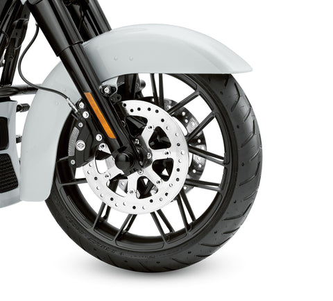 Harley Davidson 43300668 Fugitive 19 po. Roue avant KIT, FR WHL, S/7SPK, BLK/GBLK, 19X3.5