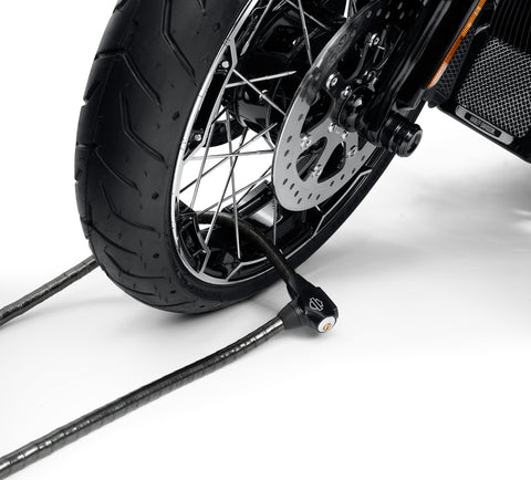 Harley Davidson 46089-98B Armored Cable Lock KIT,MECH SCTY,LOCK,20MM CABLE