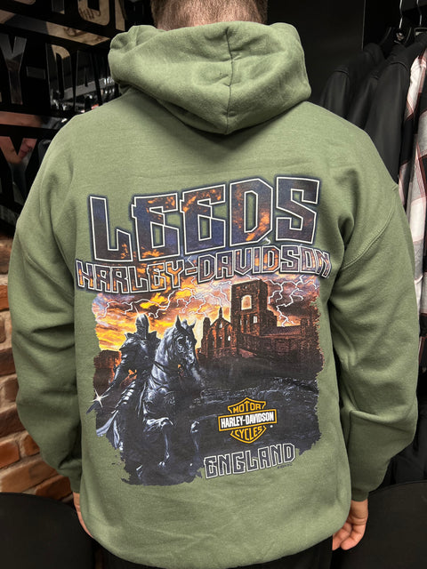 T-shirt authentique du concessionnaire Harley-Davidson® de Leeds « RISK » 40291689