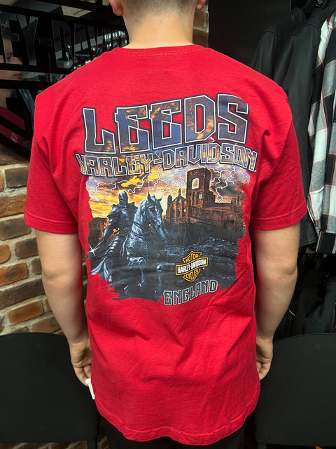 T-shirt authentique de concessionnaire Harley-Davidson® de Leeds « DUKE » 40291659