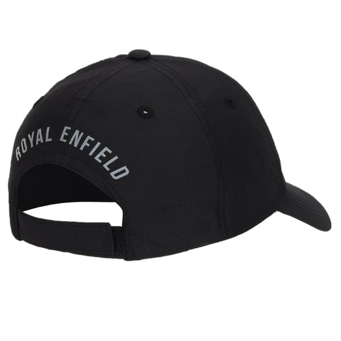 Royal Enfield - POLYESTER REFLECTIVE LOGO CAP BLACK - RLCCAO240035