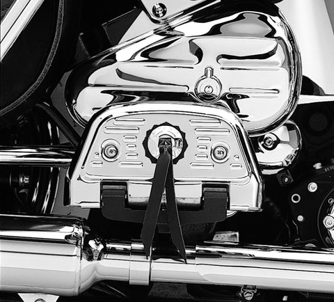 Harley Davidson 50193-96 Couvre-marchepieds passager Concho CVR DE MARCHEPIED PASSAGER AVEC CNCH