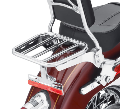 Harley Davidson Sport Luggage Rack for HoldFast Sissy Bar Upright - Chrome