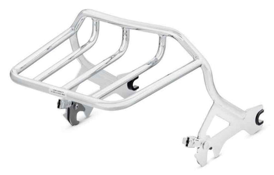 Porte-bagages double HoldFast Harley Davidson 50300136 - Chrome, mode Softail KIT, PORTE-BAGAGES, 2UP, CHROME, MID 180