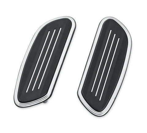 Harley-Davidson 50420-05 Streamliner Passenger Footboard Insert Kit- Swept Wing Shape