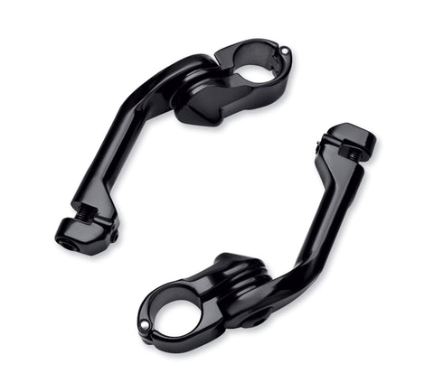 Harley Davidson 50500167 Long Angled Adjustable Highway Peg Mount Kit ADJ HWY PEG MNT,LONG,BLACK