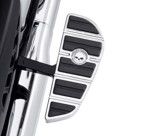 KIT d'inserts de marchepieds passager Harley Davidson 50501145 Willie G Skull, FTBRD, PASSAGER, CONTMP, WIL