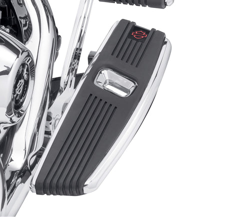 Kit de marchepieds pour pilote Harley Davidson 50501150 Kahuna, FTBRD, PILOTE, CHRM