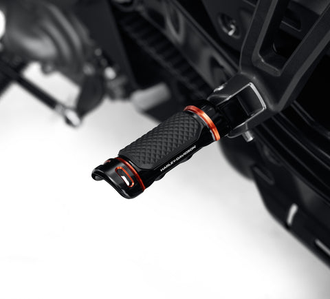 KIT de repose-pieds passager Adversary Harley Davidson 50501979, FTPEG, PASS, AGRESSIVE EDGE