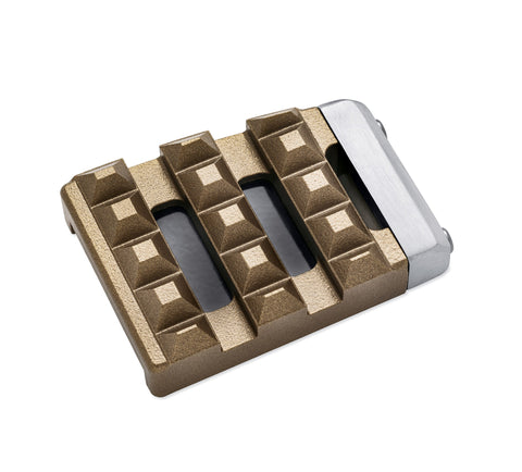 Harley Davidson 50600297 Kit de garniture de petite pédale de frein Dominion, BRK PDL, PLAQUETTE, GARNITURE, ALUMINIUM