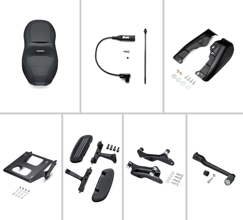 Harley-Davidson 50700117 Long-Haul accessory Package – Black
