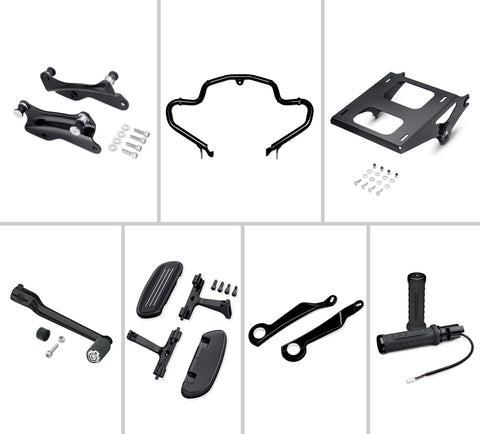 Harley-Davidson 50700145 Road Glide Limited Package – Black