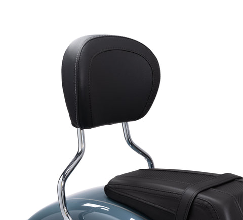 Kit de coussin de dossier passager à surpiqûres Harley Davidson 52300734, BKRST, OVALE, LISSE