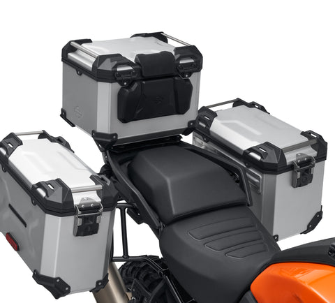 Kit de valise supérieure en aluminium Harley Davidson 53000814, T-PAK, ALUMINIUM