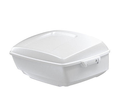 Harley-Davidson 53001044EYO King Tour-Pak Luggage - White Onyx Pearl
