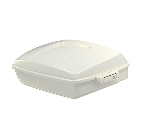 Harley-Davidson 53001046EXZ Chopped Tour-Pak Luggage - Golden White Pearl