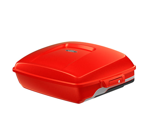 Harley-Davidson 53001048EXX Chopped Tour-Pak Luggage - Legendary Orange