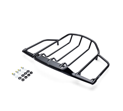 Harley Davidson Airwing Grand Tour-Pak Gloss Black Luggage Rack