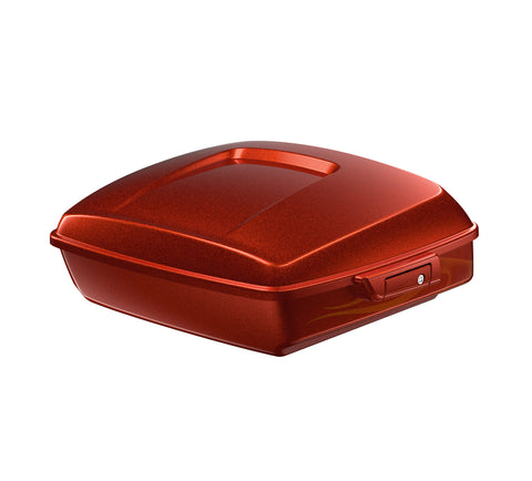 Harley-Davidson 53001187FAJ Chopped Tour-Pak Luggage - Whiskey Firestorm