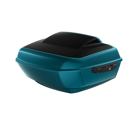 Harley Davidson Grand Tour-Pak Luggage - Teal Thunder/Vivid Black