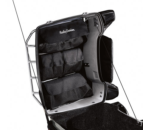 Organisateur de couvercle de Tour-Pak Harley Davidson 53249-01B ORGANISATEUR DE COUVERCLE DE TOUR-PAK, FLHT