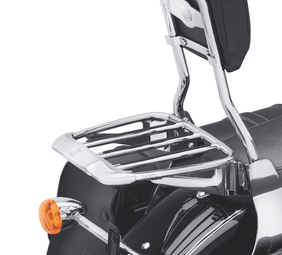Harley Davidson 54290-11 Air Foil Premium Luggage Rack LUGGAGE RACK,AIR FOIL,CHROME