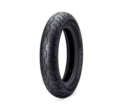 Harley Davidson 55035-11A Michelin Scorcher Tire Series - 130/90B16 Blackwall - 16 in. Front TIRE,FR,130/90B16 M/C 73H,SCOR