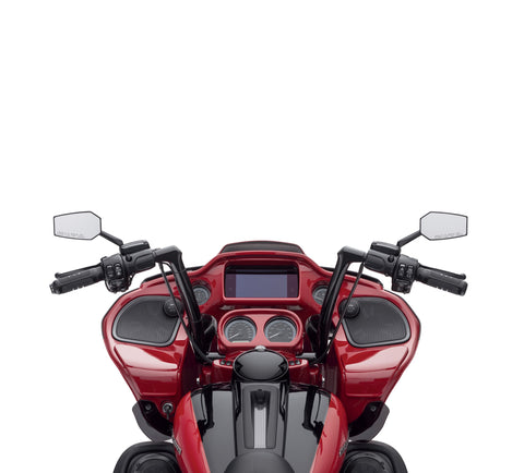 Kit guidon fusionné Harley Davidson 55801006, H-BAR, ROADGLIDE, NOIR