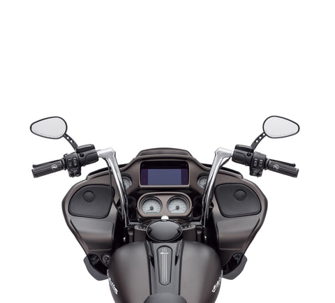 Kit guidon fusionné Harley Davidson 55801007, H-BAR, ROADGLIDE, CHRM