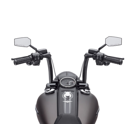 Kit guidon bas fused Harley Davidson 55801057, H-BAR, BAS, CRUISER, NOIR