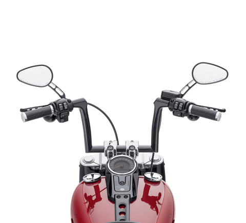 Kit guidon bas fused Harley Davidson 55801059, H-BAR, BAS, CRUISER, NOIR