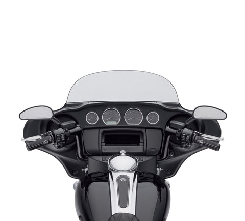 Kit guidon bas fused Harley Davidson 55801061, H-BAR, BAS, BATWING, NOIR