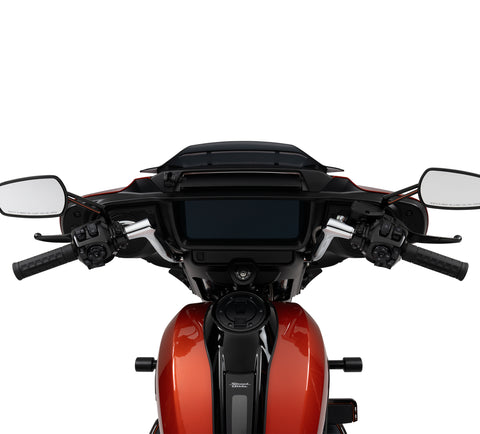 KIT DE GUIDON FUSIBLE HARLEY DAVIDSON 55801471, H-BAR, HAUT, CHROME