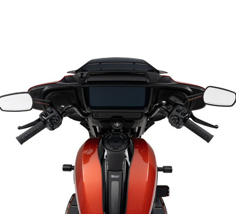 KIT DE GUIDON REACH POUR BATTLEWING HARLEY DAVIDSON 55801492, H-BAR, REACH, NOIR