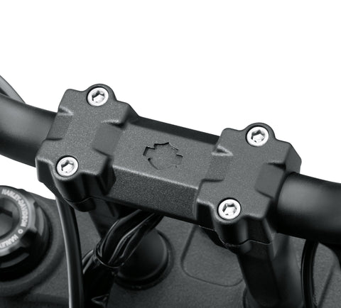 Harley Davidson 55900237 Kit de serrage supérieur pour guidon de 1,25 po KIT, H-BAR MTG/END, CLAMP, 1,25, B