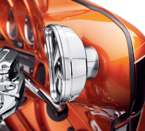 Rétroviseurs chromés pour carénage Harley Davidson 56000029 MIRROR,X