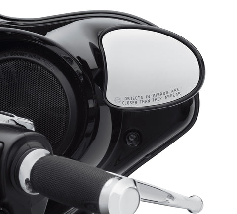 KIT de rétroviseurs de montage de carénage coniques Edge Cut Harley Davidson 56000099A, MIR, PREMIUM, EDGE-CUT, FLHX