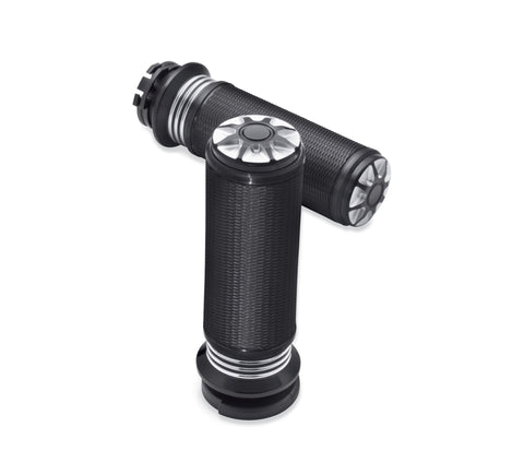 Harley Davidson 56100101A Burst Hand Grips KIT-GRIPS,NON-ETC,BURST
