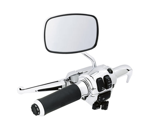 KIT DE POIGNÉES CHAUFFANTES EN CHROMÉE ET CAOUTCHOUC SÉRIE Harley Davidson 56100268, GAZ/POIGNÉE, CHAUFFANTES, CONTOUR