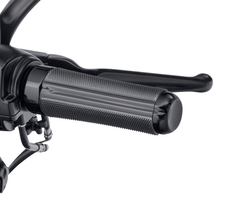 KIT DE POIGNÉES À FLUX D'AIR Harley Davidson 56100356, H'GRIPS, FLUX D'AIR, NOIR, CÂBLE