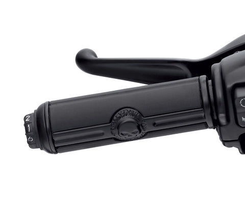 KIT DE POIGNÉES CHAUFFANTES HARLEY DAVIDSON 56100363 WILLIE G SKULL, GÉNÉRATEUR/POIGNÉE, CHAUFFANTES, WGS, CBL,